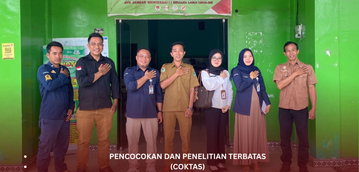 Pencocokan dan Penelitain Terbatas (Coktas)