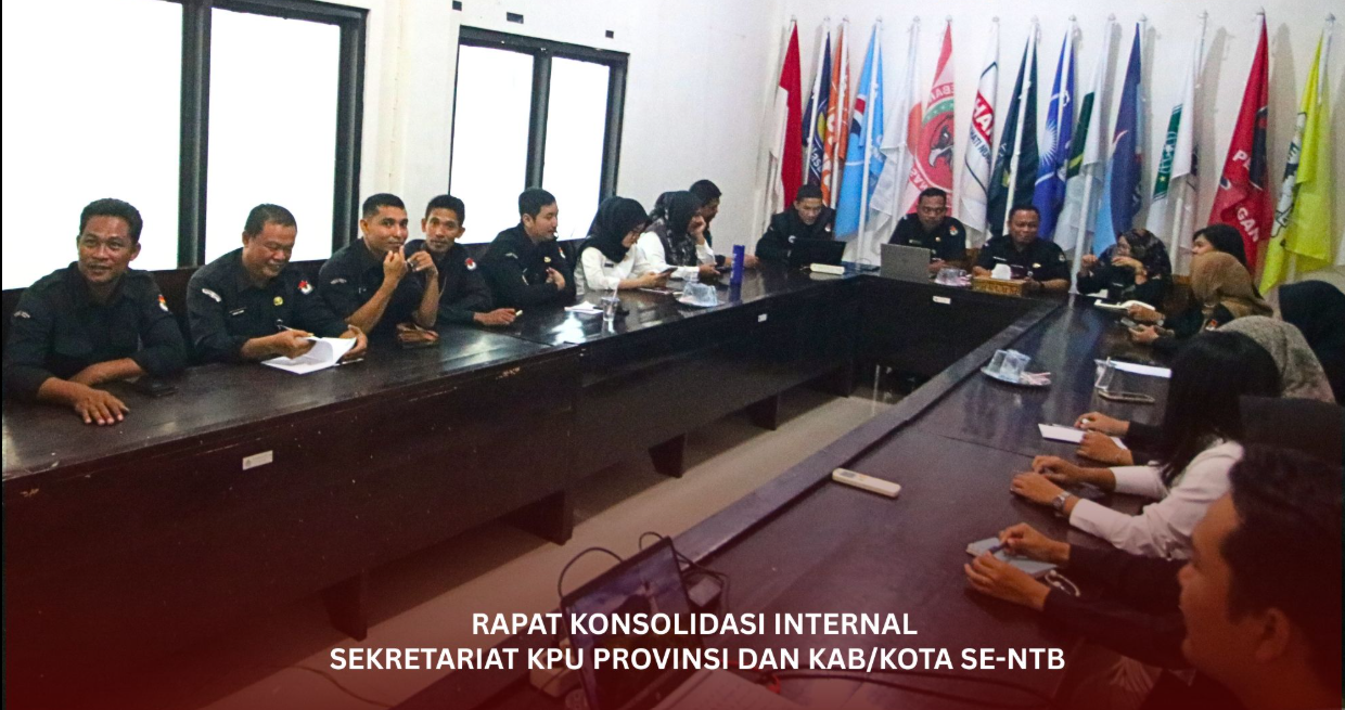 Rapat Konsolidasi Internal KPU Se-NTB